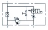 Гидроблок для плунжерного цилиндра ET04 G W220 Z5L